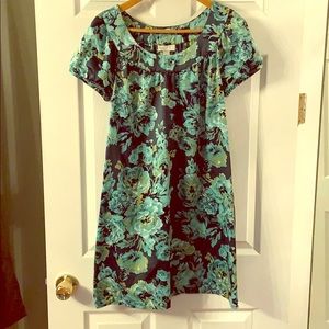 Loft floral A line dress